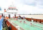Kapal Pengangkut 350 Kilo Liter Solar Ilegal Ditangkap Korem 044/Gapo