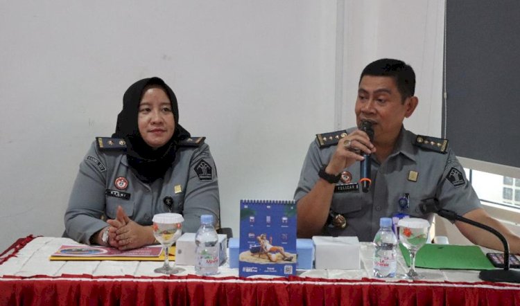 Kantor Wilayah Kementerian Hukum dan HAM Sumatera Selatan melalui bagian Program dan Humas melakukan pendampingan penyusunan Laporan Kinerja Instansi Pemerintah /ist