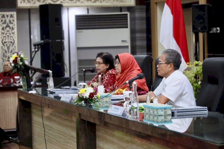 Komisi IX Dewan Perwakilan Rakyat (DPR) Republik Indonesia (RI)  melakukan reses masa persidangan II tahun 2023-2024 yang diterima  Auditorium Bina Praja Pemprov Sumsel. (ist/rmolsumsel.id)
