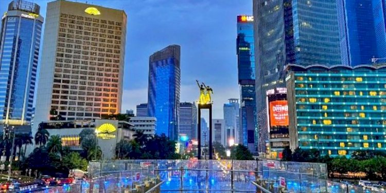 Bundaran Hotel Indonesia di Jakarta Pusat/Net