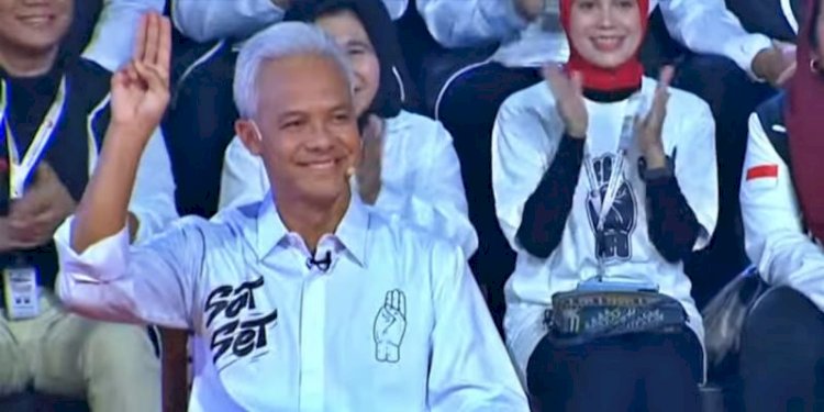 Calon presiden nomor urut 3 Ganjar Pranowo/Net