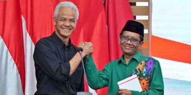 Capres-Cawapres Nomor Urut 3 Ganjar Pranowo-Mahfud MD/Ist