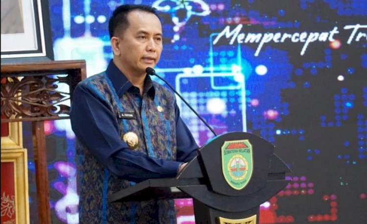 Pj  Gubernur Sumsel Agus Fatoni/ist