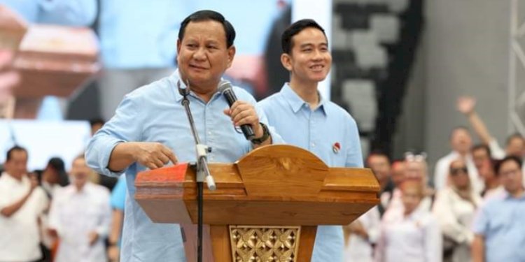 Pasangan calon presiden dan calon wakil presiden nomor urut 2, Prabowo Subianto dan Gibran Rakabuming Raka/Ist