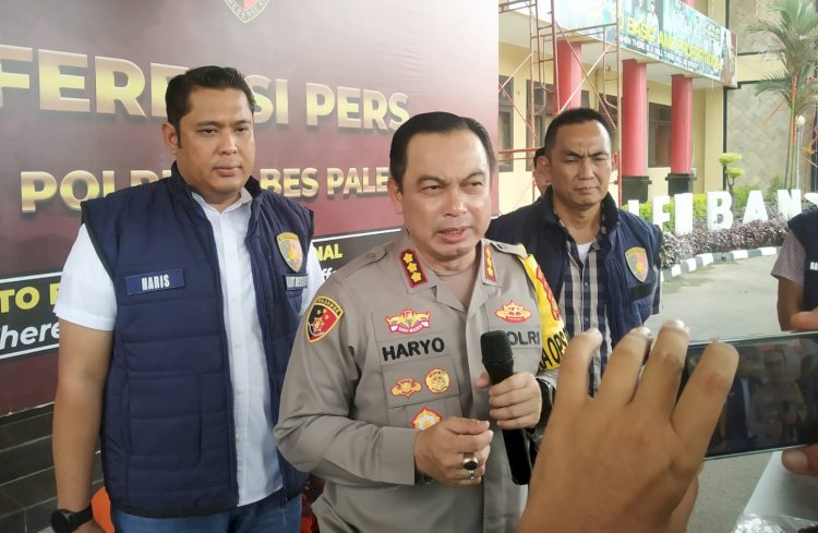 Kapolrestabes Palembang Kombes Pol Harryo Sugihhartono/Foto:Denny Pratama
