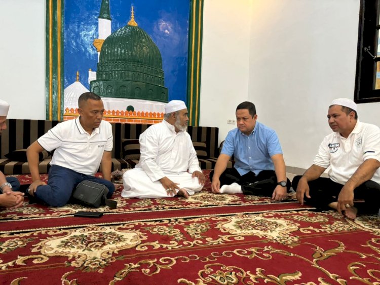 abib Umar Abdul Aziz bin Abdurrahman Syahab mendukung penuh pasangan calon Presiden dan Wakil Presiden Anies Baswedan dan Muhaimin Iskandar. (Denny Pratama/RMOLSumsel.id)