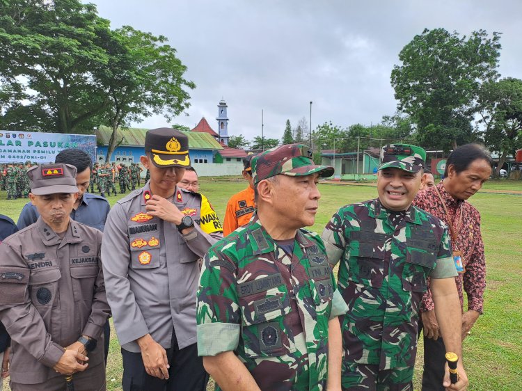 Pasukan Ahli Tingkat II Kasad Brigjen TNI Erdy Jammy Lumintang. (Hari Wijaya/RMOLSumsel.id)