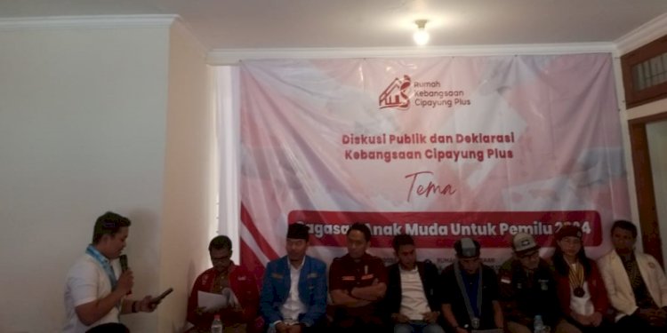 Diskusi Publik dan Deklarasi Kebangsaan Cipayung Plus, di Rumah Kebangsaan Cipayung Plus, Jakarta Selatan, Sabtu (23/12)/Ist