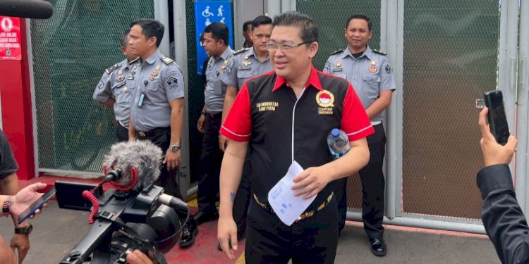 Alvin Lim bebas murni dari masa tahanannya di Lembaga Permasyarakatan (Lapas) Kelas I Cipinang, Jatinegara, Jakarta Timur/Ist