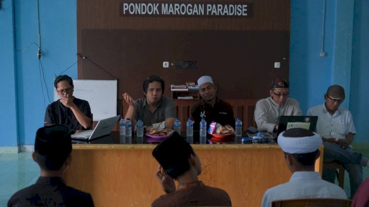 Pelatihan photografi jurnalistik dan Videografi di Aula PP Kiai Marogan Palembang, Rabu (17/12). (Handout/RMOLSumsel.id)