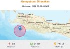 Pagi Ini, Banten Diguncang Gempa 5,9 Magnitudo