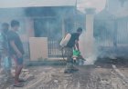 Antisipasi DBD Musim Penghujan, TKD Prabowo-Gibran Fogging di Tiga Kecamatan Palembang