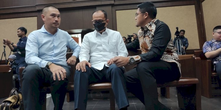 Terdakwa Rafael Alun Trisambodo saat hendak menjalani sidang/RMOL