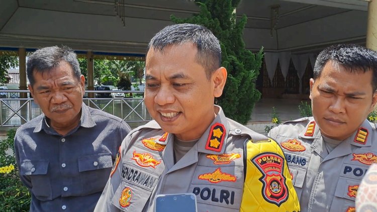 Kapolres OKI AKBP Hendrawan. (Hari Wijaya/rmolsumsel.id)