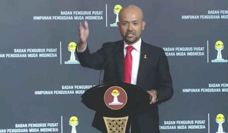 Ketua Himpunan Pengusaha Muda Indonesia (HIPMI), Akbar Himawan Buchari. (net)
