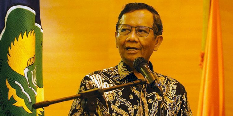 Calon wakil presiden nomor urut 2, Mahfud MD/Net