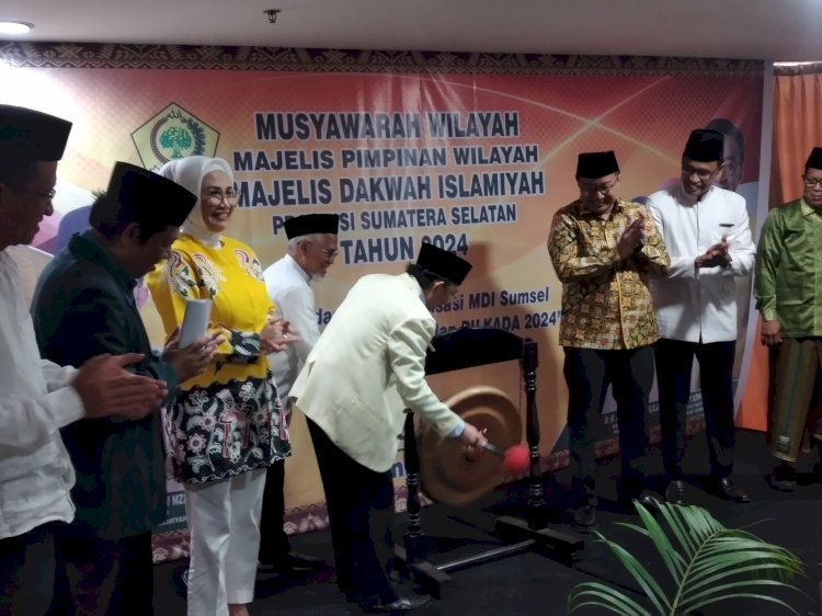 Pembukaan Muswil MPW MDI Sumsel Tahun 2024.  (ist/rmolsumsel.id)