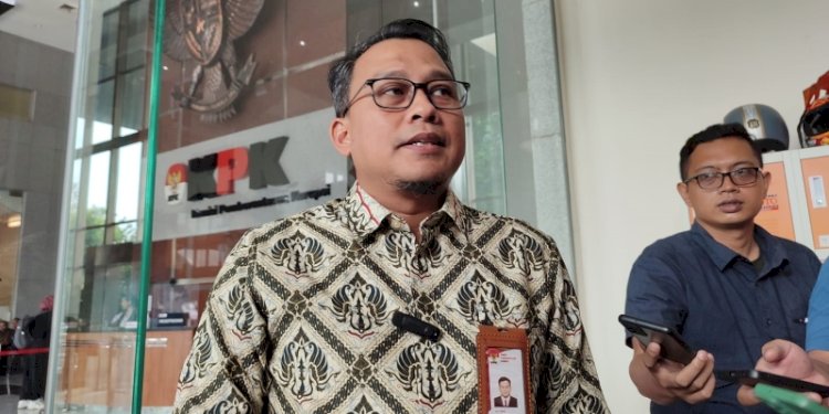 Juru bicara Bidang Penindakan dan Kelembagaan KPK, Ali Fikri. (ist/rmolsumsel.id)