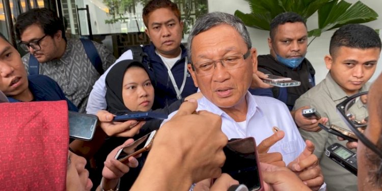 Menteri ESDM, Arifin Tasrif saat ditemui di Gedung Kementerian ESDM pada 15 Januari 2024/RMOL