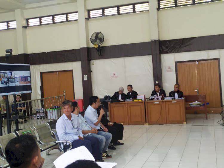 Sidang Kasus Dana Hibah Koni Sumsel menghadirkan sejumlah saksi di Pengadilan Tipikor Palembang/Foto:Yosep Indra Praja