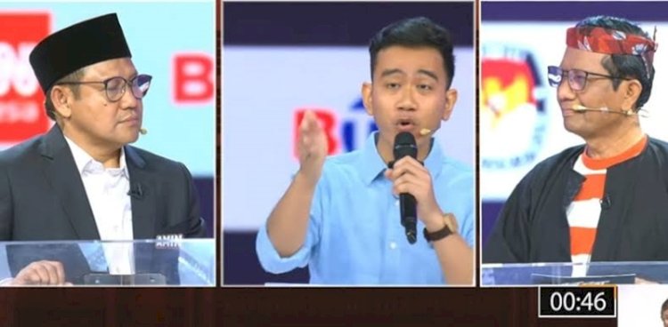 Tiga Cawapres yang akan melangsungkan debat. (ist)