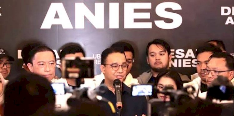 Calon Presiden Nomor Urut 1 Anies Baswedan/Ist