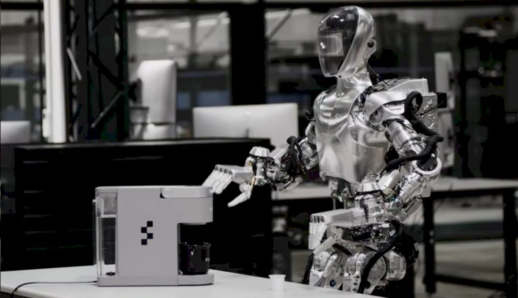 Robot Humanoid BMW kolaborasi dengan Figure. (Carscoops)