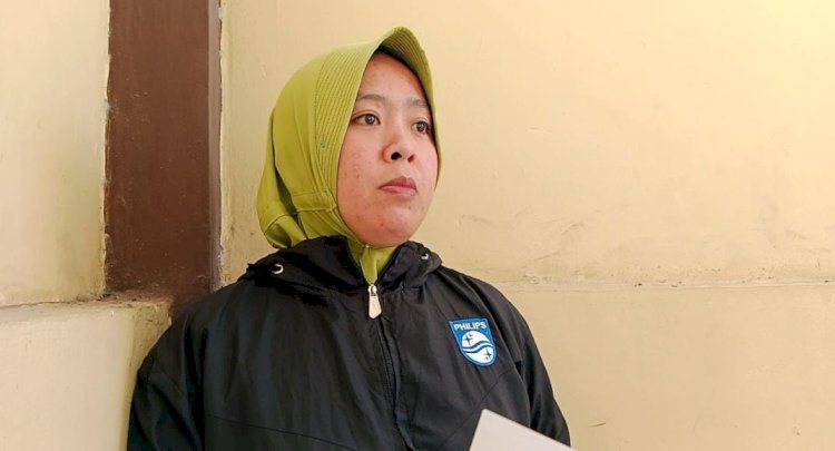 Pemilik toko, Susanti yang jadi korban melapor ke Polrestabes Palembang/ist