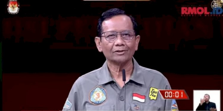 Calon Wakil Presiden (Cawapres) Nomor Urut 3, Mahfud MD/ist