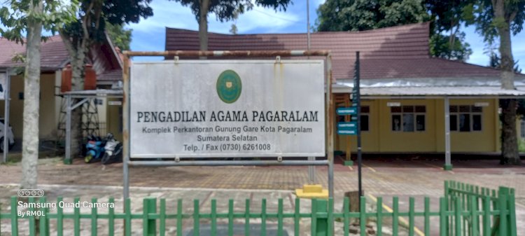 Kantor Pengadilan Agama Kota Pagar Alam. (RMOLSumsel.id/Taufik)