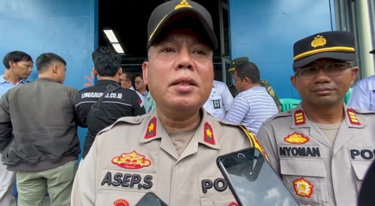 Waka Polres Lubuklinggau Kompol Asep. (Ansyori Malik/RMOLSumsel.id)
