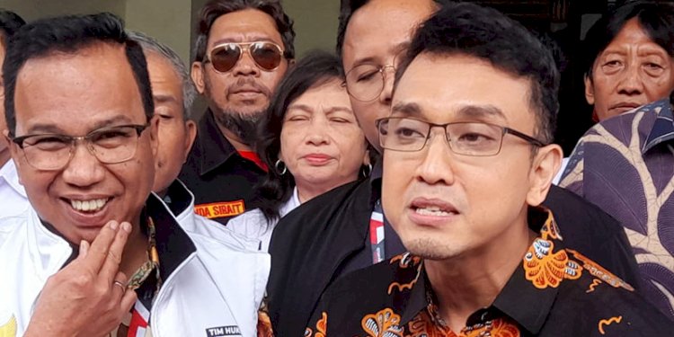 Jurubicara Tim Pemenangan Nasional (TPN) Ganjar-Mahfud, Aiman Witjaksono, penuhi panggilan polisi di Polda Metro Jaya, Jumat (26/1)/Istimewa