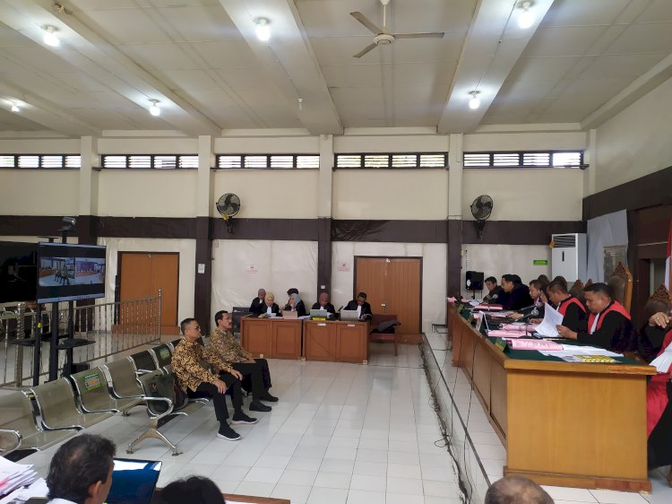 Sidang dugaan kasus korupsi akuisisi kontraktor tambang batu bara PT SBS oleh anak perusahaan PT Bukit Asam/Foto:Yosep Indra Praja