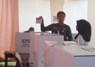 Pantau Pelaksanaan Pemilu, Pj Bupati OKI Sebut Antusiasme Masyarakat Tinggi