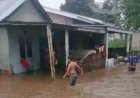 Diguyur Hujan Lebat, 2 Kecamatan di Pagar Alam Kembali Terendam Banjir