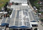 Pabrik Aqua Mekarsari Gunakan PLTS Atap untuk Suplai Listrik