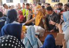 Sempat Ricuh, Warga Tuding Operasi Pasar Murah di Kayuagung OKI Tidak Tepat Sasaran