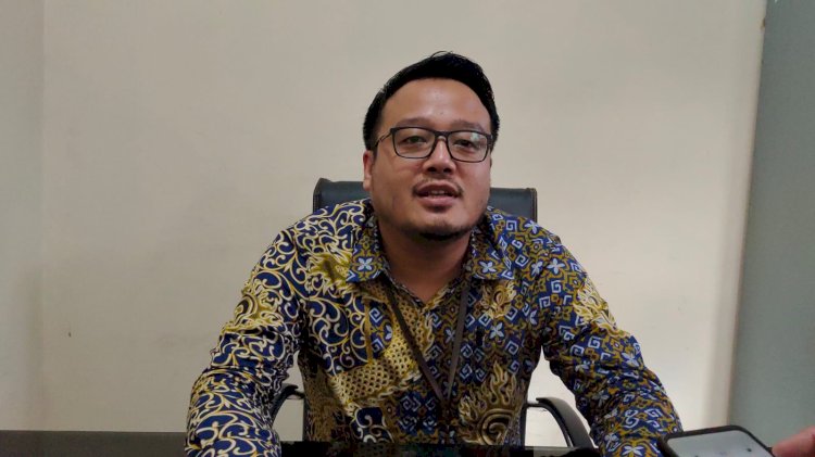 Ketua KPU OKU, Ade Satria Dwi Putra. (Amizon/RMOLSumsel.id)