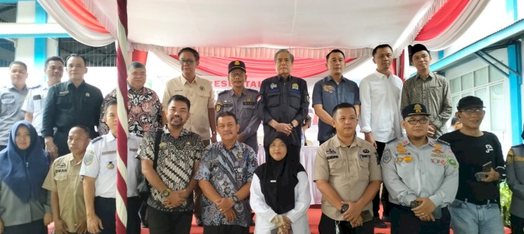 Suasana reses tahap I Tahun 2024 Anggota DPRD Provinsi Sumsel dapil Sumsel II di UPTD Balai Pengujian Kendaraan Bermotor (KIR) Palembang. (ist/rmolsumsel.id)