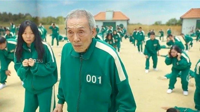 O Yeong-Su Kakek Pemain Film ’Squid Game’. (net)