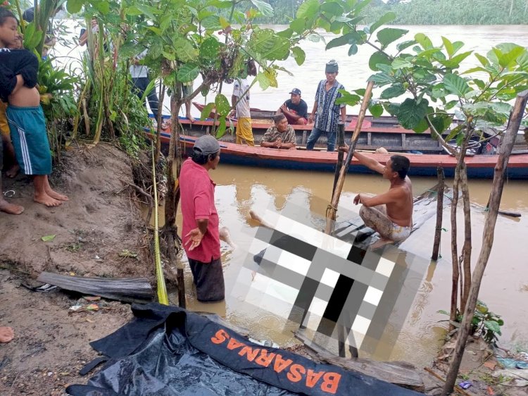 Jenazah korban yang tenggelam di Sungai Komering ditemukan setelah delapan hari pencarian/ist