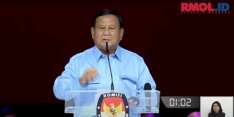 Calon Presiden Nomor Urut 2 Prabowo Subianto/RMOL