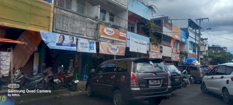 Kondisi pasar Pagar Alam. (Taufik/RMOLSumsel.id)