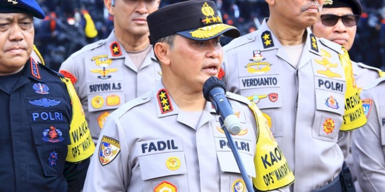 Kepala Badan Pemeliharaan Keamanan (Baharkam) Komjen Fadil Imran di Lapangan Satlat Korbrimob Polri, Cikeas, Bogor, Rabu (7/2)/Ist