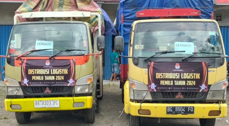 Logistik Pemilu di OKU didistribusikan ke 13 Kecamatan/ist