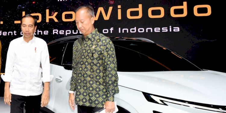 Presiden Joko Widodo dan Menteri Perindustrian Agus Gumiwang Kartasasmita/Net