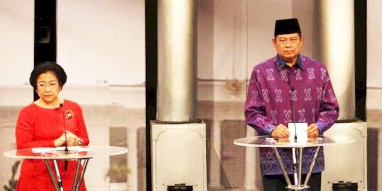 Megawati Soekarnoputri dan Susilo Bambang Yudhoyono (SBY)/Net