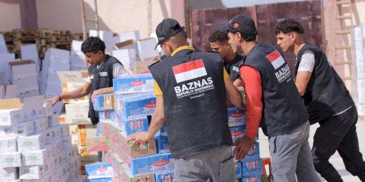 Baznas RI menggandeng KBRI di Kairo mempersiapkan kebutuhan dapur umum di perbatasan Rafah untuk membantu rakyat Palestina/Ist