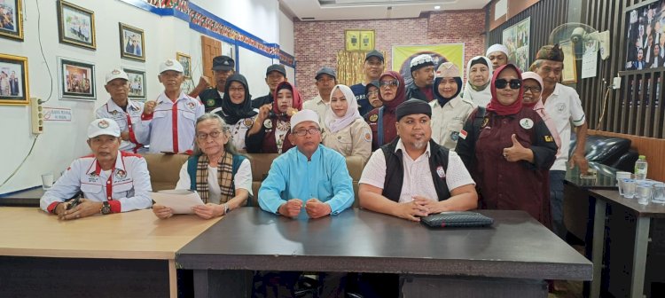 Forum Pejuang Perubahan Sumatra Selatan (FPP Sumsel) menolak  hasil Pemilu yang diduga keras terjadi kecurangan yang dilakukan oleh oknum-oknum yang tidak bertanggung jawab, Sabtu (24/2) .(Handout)