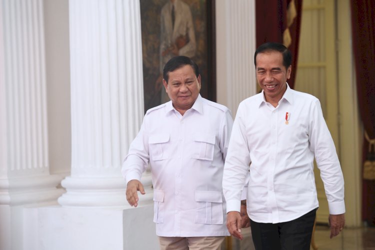 Presiden Jokowi dan Menhan Prabowo Subianto. (Dokumentasi Sekretariat Kabinet)